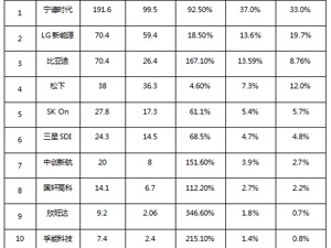 高歌猛进后，国产动力电池竞逐高端产能？