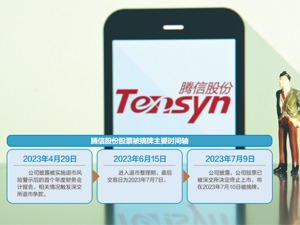 腾信股份股票被摘牌！曾逆袭茅台成“A股第一高价股”