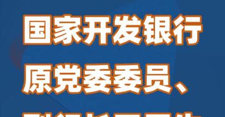 国家开发银行原党委委员、副行长王用生被查