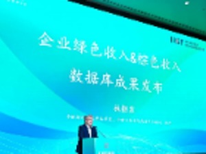 获中财大绿金院支持，中财绿指发布企业绿棕收入数据库