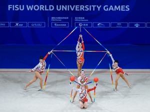 金牌“零的突破”背后，中国大学生艺术体操队接力追光