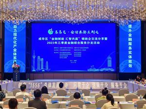 搭建银政企对话平台 成都成华区举办金融沙龙活动