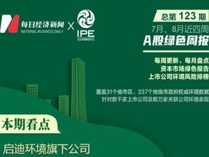 A股绿色周报 ｜ 35家上市公司暴露环境风险，一环保公司被罚近800万