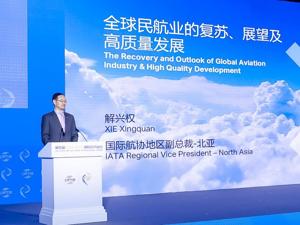 国际航协北亚区副总裁解兴权：全球航空运输迅速恢复，但地区和结构仍不平衡