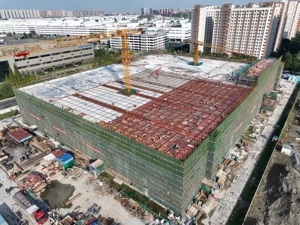 项目拿地即开工9个月后主体封顶 成都高新区助力项目高效推进