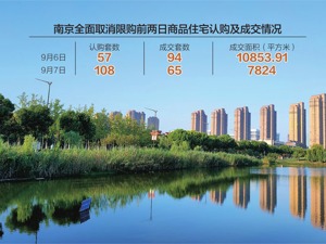 南京全面取消限购 部分区域买新房将获补助