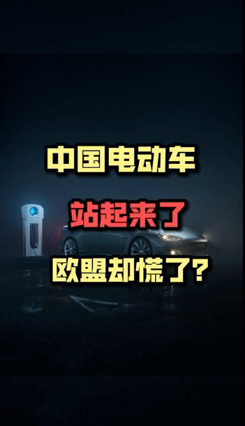 中国电动车起来了，欧盟慌了？