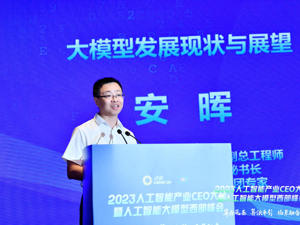 工业和信息化部赛迪研究院副总工程师、人工智能产业创新联盟秘书长安晖：大模型横空出世，但并非盖世英雄