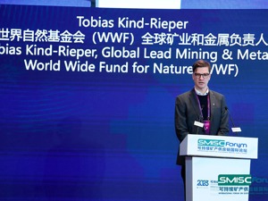 每经专访世界自然基金会全球矿业和金属负责人Tobias Kind-Rieper：采矿业需要更多的规范和准则，矿产采购方只有了解来源方能制定正确尽调流程