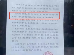 房价直降5000元/平引老业主不满，武汉某新盘开发商封盘致歉，“将对国庆期间购房者进行退款处理”