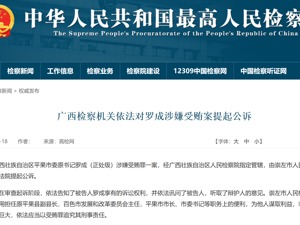 何伟良、陈仁华、刘硕科、罗成被公诉！