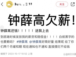拖欠员工工资、财产被冻结、官微官博停更！钟薛高最新回应！商店老板：有时一天一支都卖不出去……