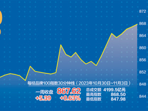 每经品牌100指数延续反弹 港股科技龙头股价弹性十足