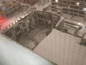 佳木斯一体育馆发生坍踏，初步确认3人被困，官方回应