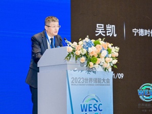 宁德时代首席科学家吴凯：实证标准是实现储能行业可信可续的关键