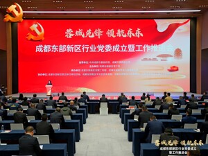 以“党建链”引领“产业链”发展 成都东部新区首批5个重点行业党委正式成立