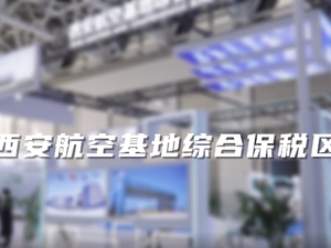 第七届丝博会区域精彩之西安航空基地综合报税区