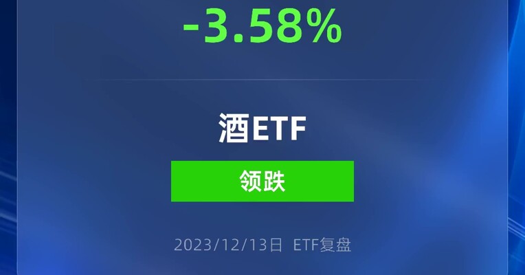 最后还是没有守住3000点，ETF里面，酒ETF最“受伤”！