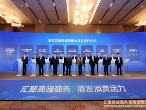 百亿项目签约落地 成都青羊区推进商务商贸产业高质量发展大会召开