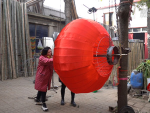 千城百县看中国｜河北藁城：火红宫灯照亮幸福生活