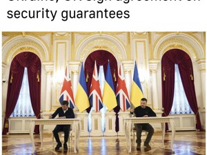 承诺援助十年！英国与乌克兰签署安全合作协议，今年还将援助25亿英镑，无人机为重点