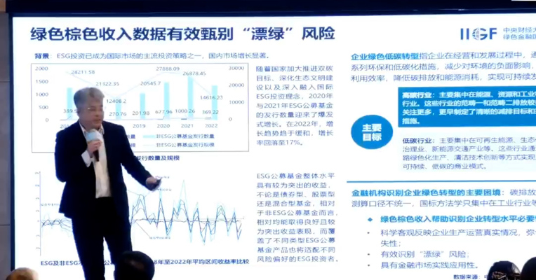 中央财经大学绿色金融国际研究院高级学术顾问施懿宸：在ESG领域，要避免出现“劣币驱逐良币”