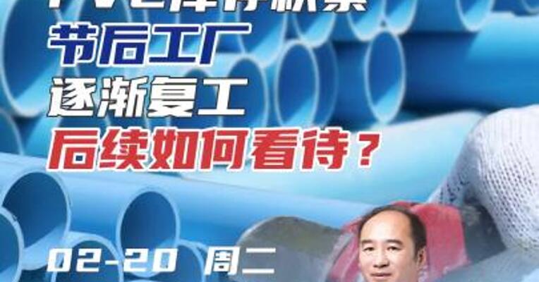 PVC库存积累，节后工厂逐渐复工，后续如何看待？#期货 #理财 #化工