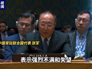 美国独家否决，中国代表发声