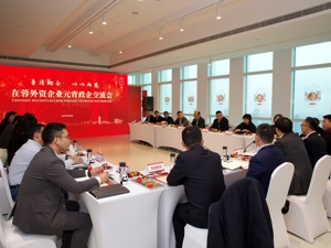 成都市投促局龙年第一会 与在蓉外资企业代表交流座谈