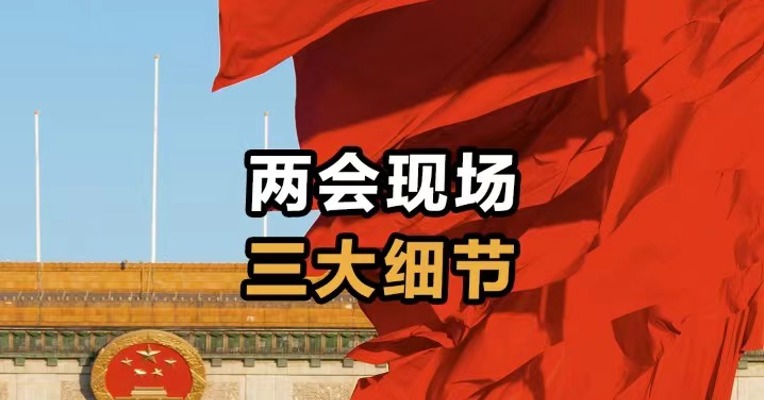 两会现场 三大细节