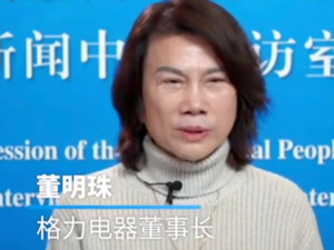 董明珠：我一年拿几百万，愿意多给一点税，要提高普通工薪阶层收入……