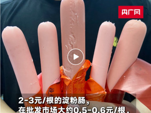 热搜！“淀粉肠塌房”第二天，大娘出摊2小时无人问津，央媒发声：诚信经营方能行稳致远