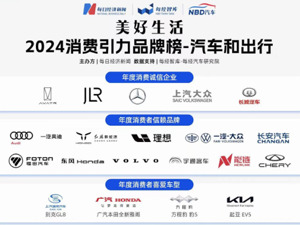 “美好生活 2024消费引力品牌榜-汽车和出行”发布