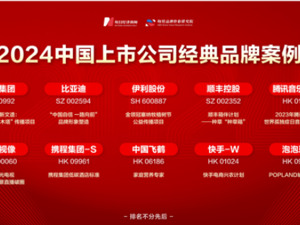 解读“2024中国上市公司经典品牌案例”：十大样本指向品牌价值成长之道
