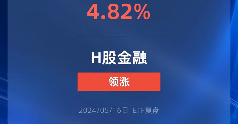 这只ETF今日大涨近5%