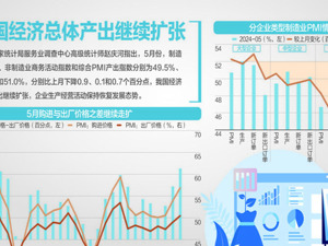多因素影响 5月制造业PMI为49.5%