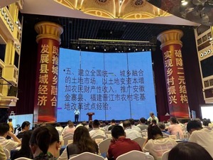 中国国际经济交流中心原常务副理事长郑新立：发展县域经济，要以县城和特色小镇带动农业农村发展