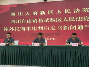 天府新区法院发布涉外民商事审判白皮书  卖虚拟货币“矿机”被判合同无效等案例上榜
