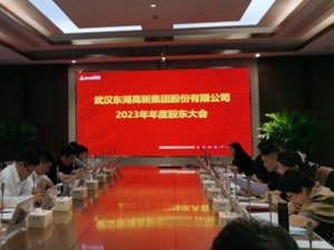 直击股东大会丨东湖高新董事长：在数字科技领域已有突破，未来新业务不局限于园区范围