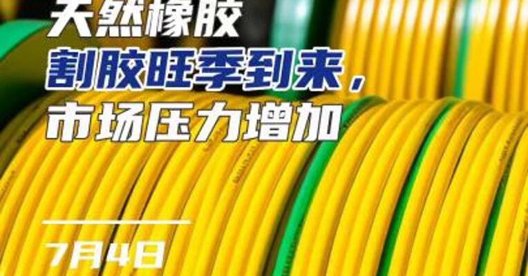 天然橡胶割胶旺季到来，市场压力增加