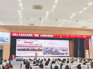 增收路上不停歇，知识蓄能添翼飞 全国人大机关定点帮扶“两旗”乡村振兴培训掠影