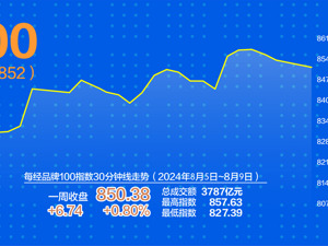 全球市场波动调整 每经品牌100指数上周涨0.8%