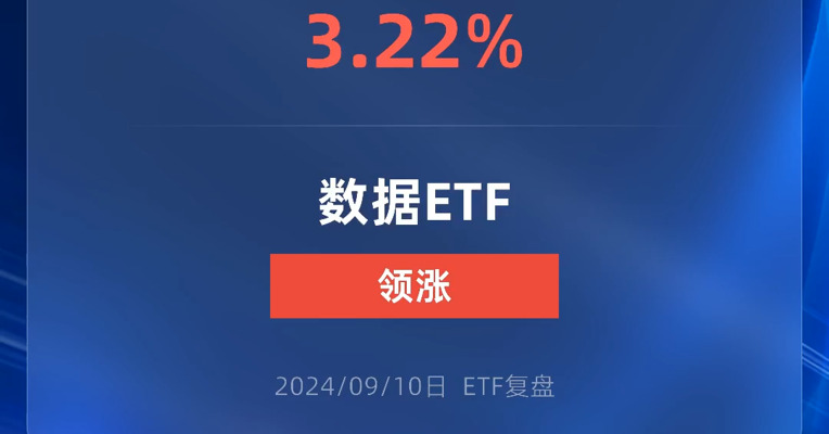 数据ETF涨超3%