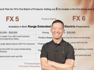 售2万~5万美元！FF新品牌将推两款车型 贾跃亭：FX品牌要做AIEV时代的“丰田”