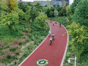 四川天府新区骑行绿道上新 已累计建成生态绿道440公里