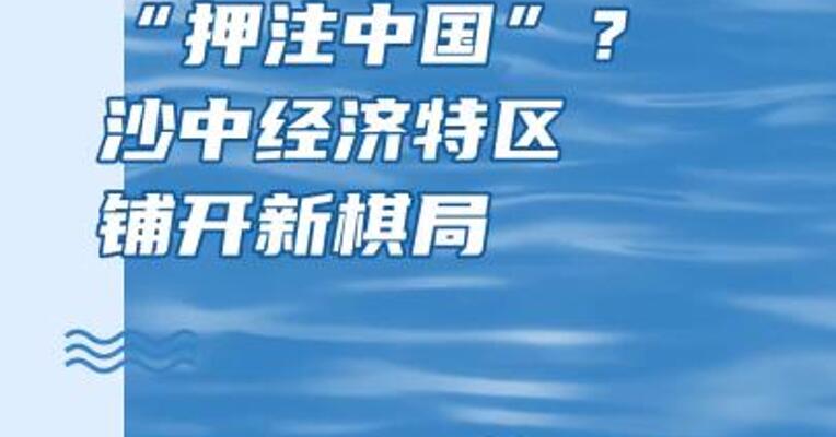 “押注中国”？沙中经济特区铺开新棋局