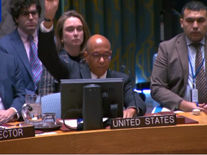 美国又一票否决！巴勒斯坦代表捶桌怒斥：“我们也是人，应该被平等对待”！中方：十分失望
