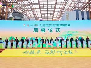 探索智慧农业、共筑“蔬式”生活 第十三届中国·四川（彭州）蔬菜博览会开幕