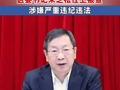 上海市委常委、浦东新区区委书记朱芝松任上被查 涉嫌严重违纪违法