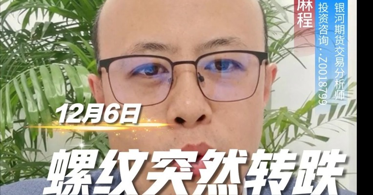 螺纹突然转跌？盘面上如何把握机会？#期货 #技术分析 #交易